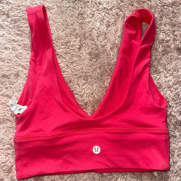 Lululemon Athletica Vibrant Pink Sports Bra - Picture 3 of 5